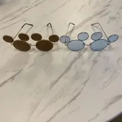 【2個セット】ミッキーサングラス