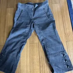 GIANNI LO GIUDICE グレー チェックパンツ サイズ40❣️素敵のサムネイル