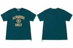 WEGO カレッジロゴ Tシャツ グリーン