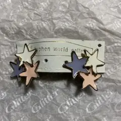 E hyphen world gallery 星型イヤリング