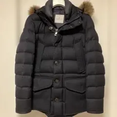 MONCLER ダウンジャケット フードファー付き