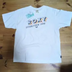 ROXY ホワイト Tシャツ Mサイズのサムネイル