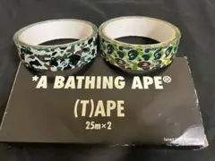 A BATHING APE カモフラージュテープ 25m 2個セット