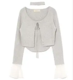 andmary ミルキーニットセット ドレスカーディガン andmary ミルキーニットセット ドレスカーディガン - メルカリ