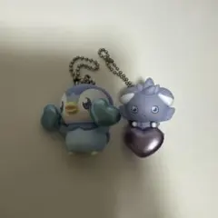 ポケピース きらめきハートキーホルダー ポッチャマ ニャスパー