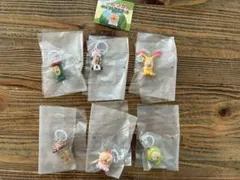 こびとづかん　めじるしマスコット　めじるしアクセサリー　ガチャ　全種コンプリート