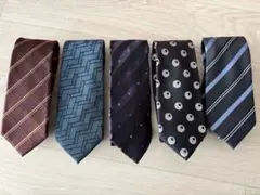 【まとめ買い・バラ売りOK】ネクタイセット 4本セット