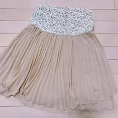 CECIL McBEE セシルマクビー セシル チュニック レース プリーツ