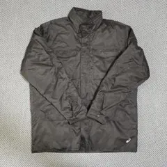 ASICS ダークブラウン ナイロンジャケット