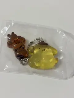 サンリオキャラクターズ なかよしドロップチャーム ポムポムプリン＆チームプリン