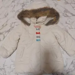 ダウンコート ファー付きフード