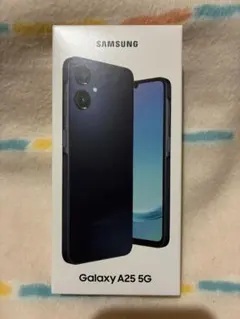 新品未開封【Galaxy A25 5G 】 64GB ブラックSIMフリー