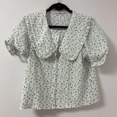 【ワンアフターアナザーナイスクラップ】バルーンスリーブ パフスリーブ ブラウス