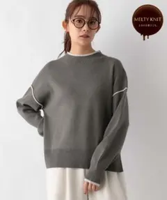 新品 グローバルワーク メルティパイピングプルオーバー L