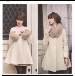 ❣️値下げ❣️Rirandture 3way Aラインファーコート