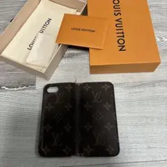 Louis Vuitton iPhoneケース ダークブラウン