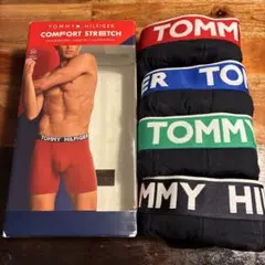 Tommy Hilfiger トランクス 4枚セット Mサイズのサムネイル