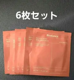 バイオダンス　Biodance コラーゲン フェイスマスク6枚