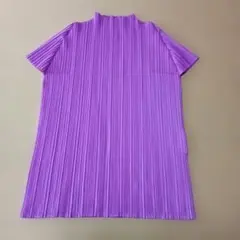 pleats please issey miyake タンクトップ 紫 プリーツ - メルカリ
