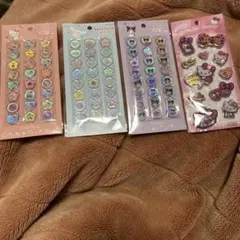 【正規品】サンリオおはじき3種、キティスパンコールパーティーヒョウ柄