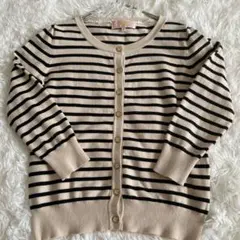 MINIMUM ストライプカーディガン サイズ2