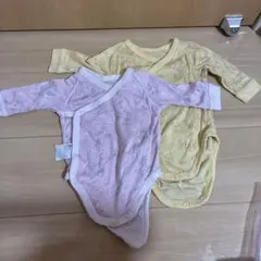 UNIQLO ベビー ボディスーツ 60cm 2枚セット
