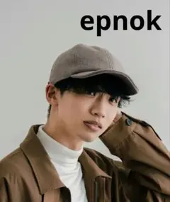 【一点限り！完売品】epnok メランジキャップ