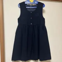 FAMILIAR ファミリア　黒 お受験、発表会、卒業式　ワンピース 120