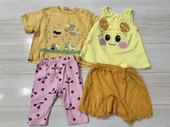 うーたん セットアップ 80 プチジャム 4点 ベビー服 まとめ売り 女の子 夏