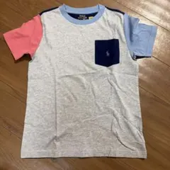 未使用タグ無し POLO RALPH LAUREN ポケットTシャツ 120