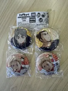 ハイキュー　ゴミ捨て場の決戦　缶バッジ　ガチャ