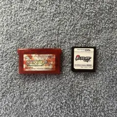 ポケットモンスター ルビー ホワイト DSソフト カセット2点セット