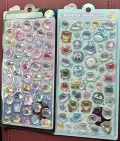 【国内正規品】ボンボンドロップシール　水族館限定2種類セット
