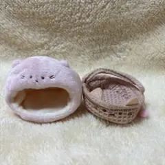 すみっコぐらし ぽかぽかねこびより ねこカゴ ねこハウス てのりぬいぐるみ用