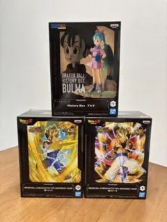 ドラゴンボールZ 超ゴジータ　超ベジット　ブルマ　フィギュア