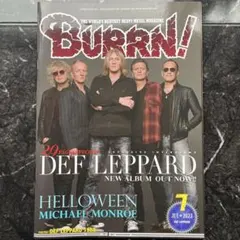 BURRN! バーン 2022年7月号 DEF LEPPARD特集