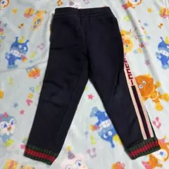 GUCCI サイドライン スウェットパンツ ネイビーのサムネイル