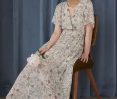 【即日発送】fifth フラワープリント ワンピース　Mサイズ 春夏