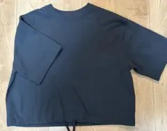 再値下げしました！　Tシャツ 黒　五分袖　Mのサムネイル
