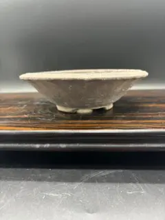 大型 水盤 直径32cm 尺皿 青緑 渦巻き模様 花器 大鉢 盛皿 陶器 - メルカリ