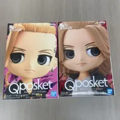 鬼滅の刃 Qposket フィギュア　マイキー　ドラケン　2個セット