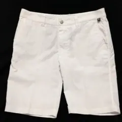 FILA GOLF ハーフパンツ 白 メンズ Ｌのサムネイル
