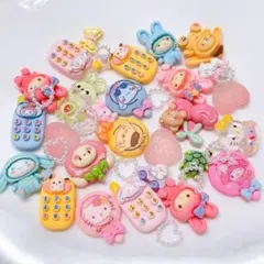 18 デコパーツ　マイメロなど　ゆめかわ　写真全部