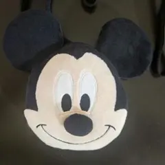 ミッキーマウス顔型ポーチ