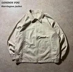 LONDON FOGハリントンジャケットXLライトベージュ古着グランパコア美品