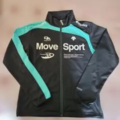 DESCENTE　move　sport　ブラック×ターコイズ　レディースのサムネイル