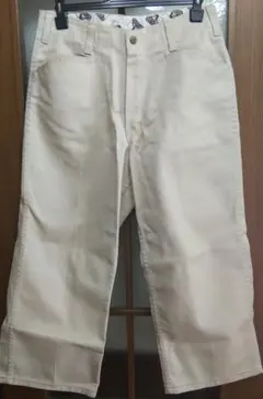 ベンデイビスフリスコワークパンツUSAベージュ31インチ79cmLサイズ90's