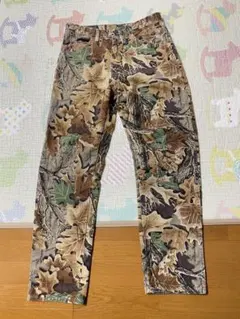 ラングラー　リアルツリーカモ　ストレートカットパンツ