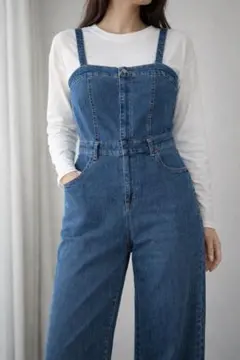GU オールインワン サロペット オーバーオール デニム