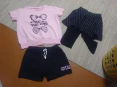 Tシャツ パンツ　まとめ売り　女の子　130cm